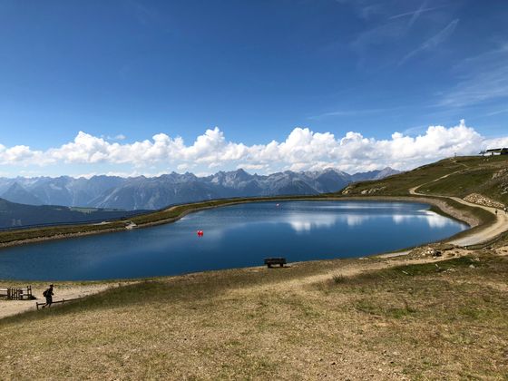 Sechszeiger im Hochzeiger-Skigebiet.