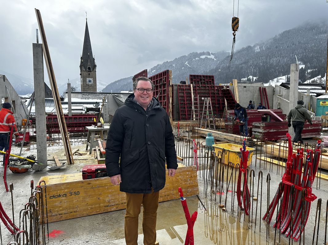 Großbaustelle in Kitzbühel: Die Wiedergeburt des Hotels „Zur Tenne“