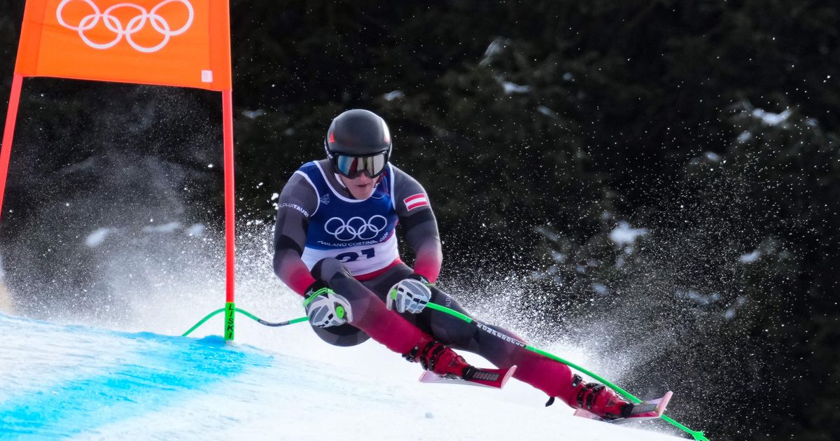 Olympics live! This is the current standings in the men's giant slalom ...