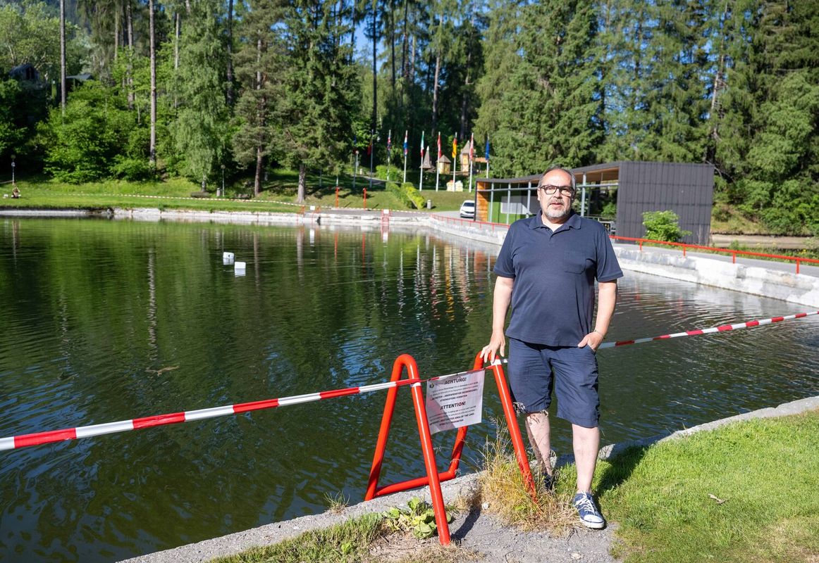 Trockenheit fordert ihren Tribut: Eingeschränkter Betrieb am Natterer See