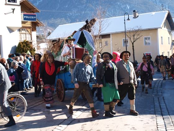 Wilde Fasnacht in Nassereith.