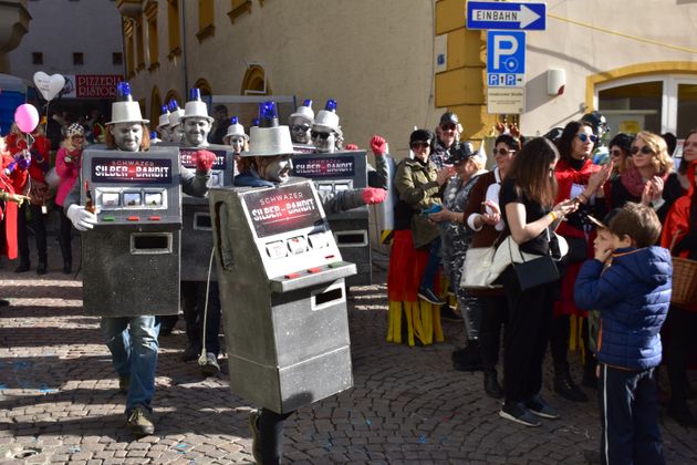 Die Narren führten das Regiment in Schwaz.