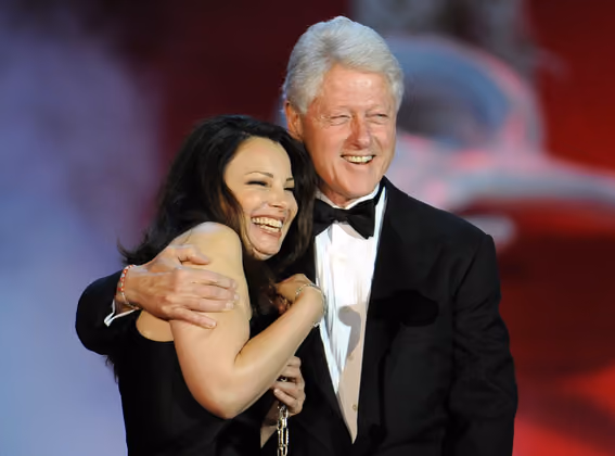 Auch beim 17. Life Ball im Jahr 2009 war Bill Clinton dabei. Ebenfalls im Bild: Schauspielerin Fran Drescher ("Die Nanny").
