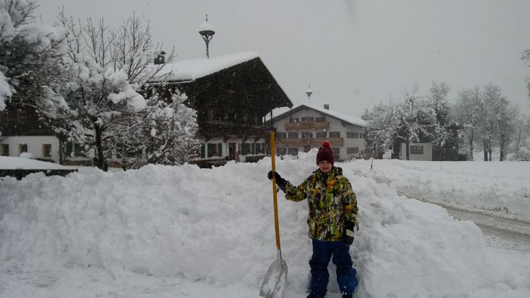 Daniela Platt schickte uns ein Foto aus Angerberg.
