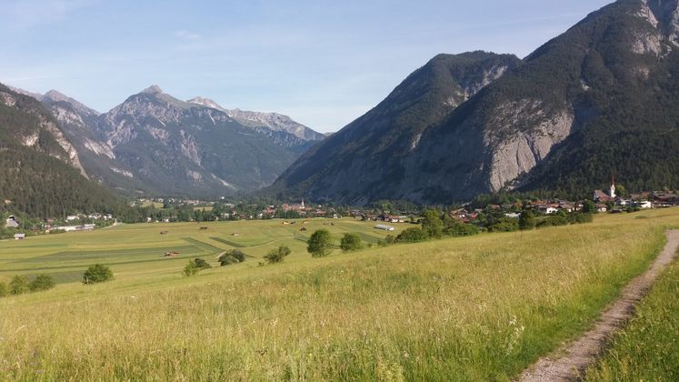 Blick auf Nassereith.