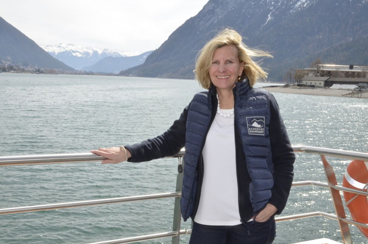 Personeller Kurswechsel auf den Achensee-Schiffen: Eine Frau nimmt das Ruder in die Hand