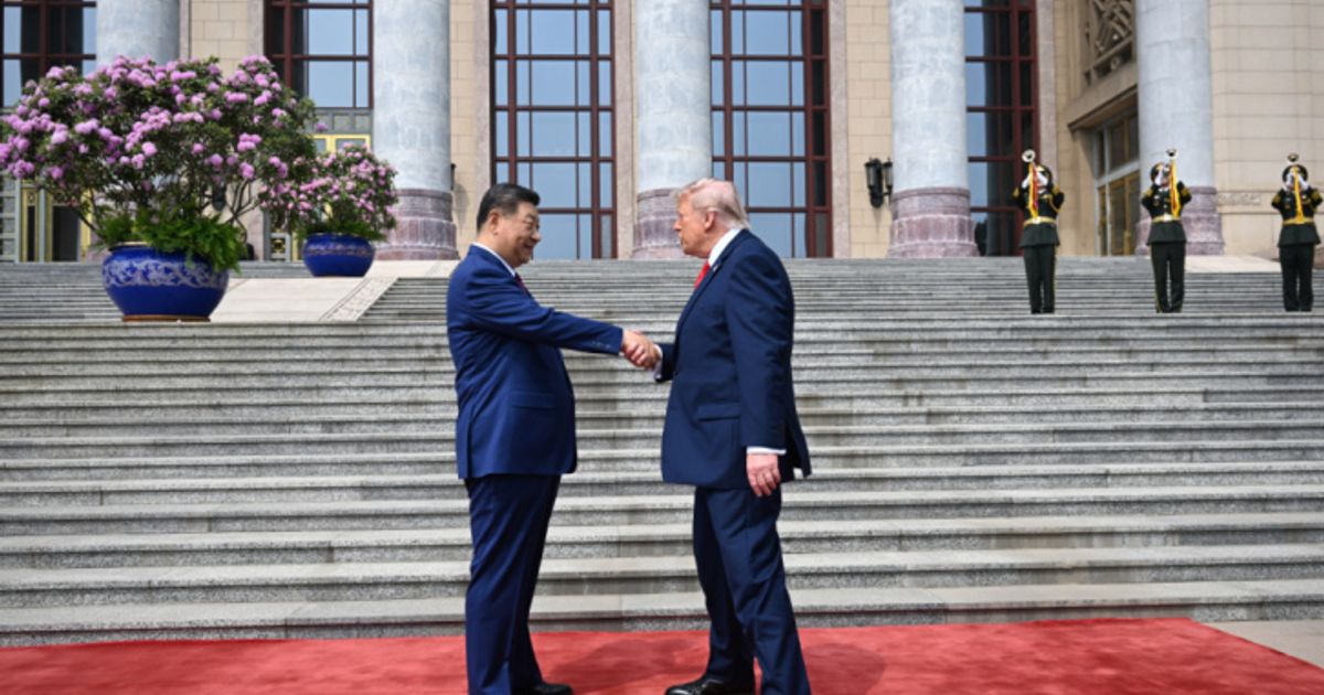 US-Pr-sident-Trump-von-chinesischem-Amtskollegen-Xi-begr-t