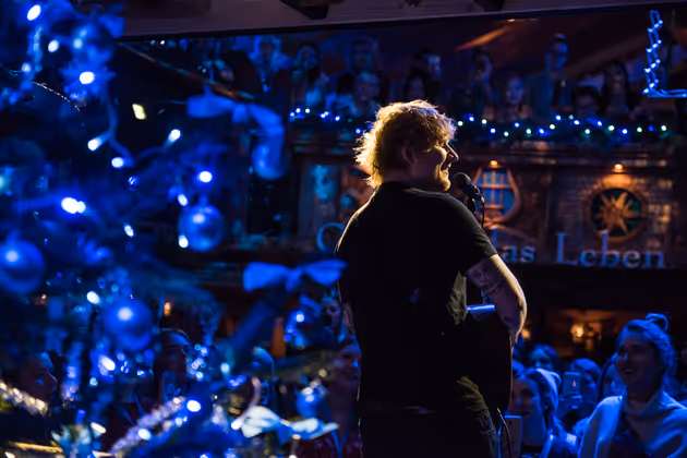 Ed Sheeran begeisterte am Freitag das Publikum in Hintertux.