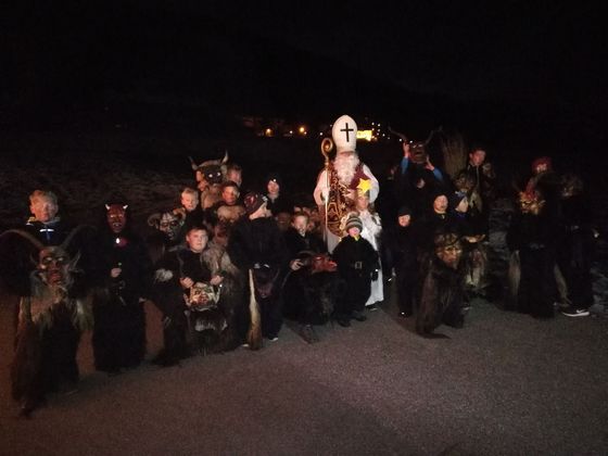 Auftritt von den Bruggara Jungteufel in Imming.