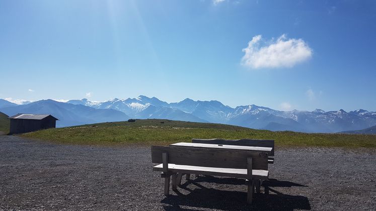 Blaserhütte in Trins.
