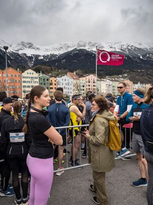 Impressionen vom Frühlingslauf in Innsbruck.