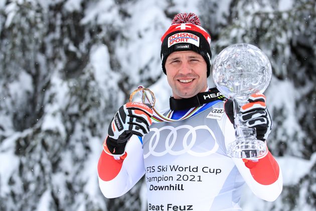 Insgesamt viermal holte Feuz die kleine Abfahrtskugel.