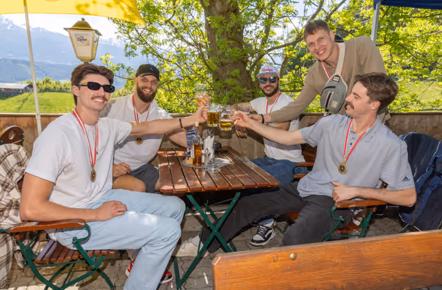 Kyle Paulson, Matej Smidl, Pedro Frances, Robert Viiber und Kyle Hobus.