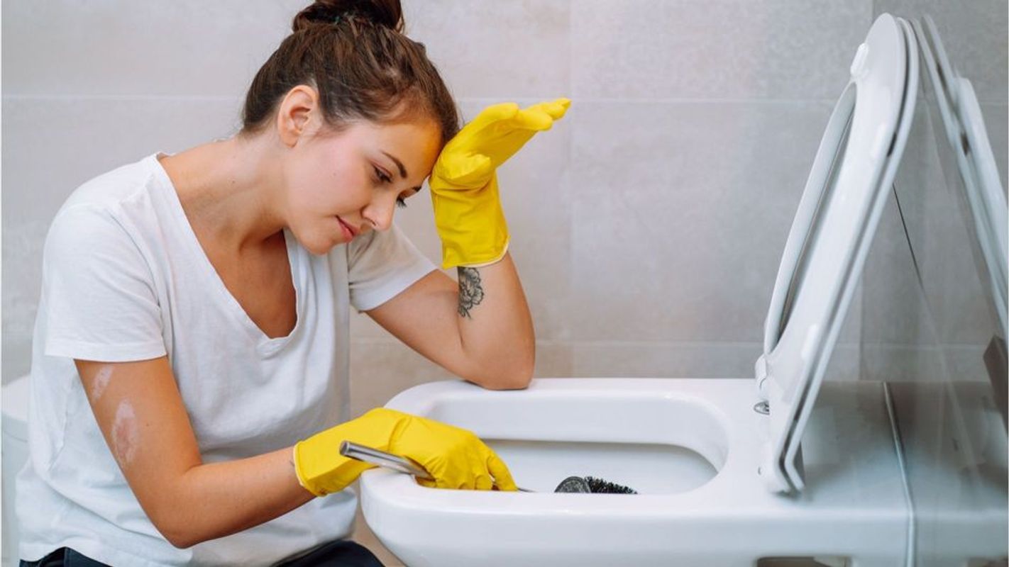 Braune Ablagerungen in der Toilette: So wird das Klo wieder sauber