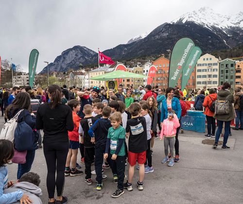 Impressionen vom Frühlingslauf in Innsbruck.