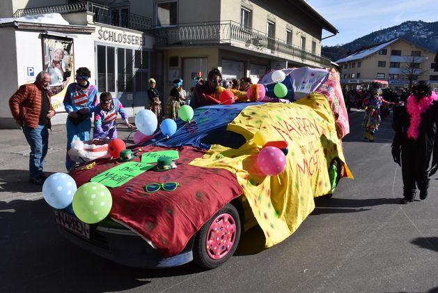 Unsinnigenumzug in Reutte