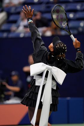 ...und zeigte, dass man darin auch Weltklasse-Tennis spielen kann.