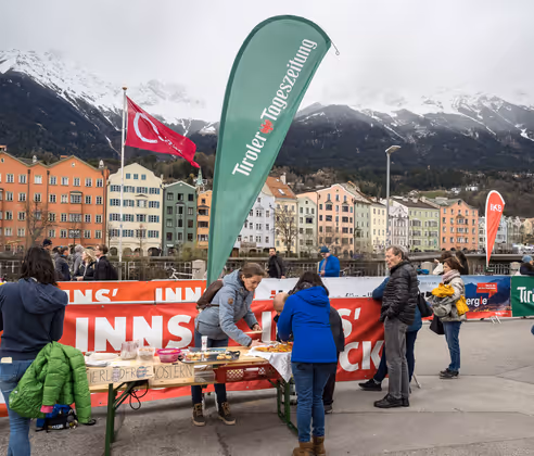 Impressionen vom Frühlingslauf in Innsbruck.