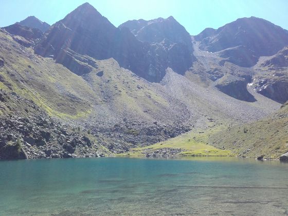 Der Brechsee im Pitztal.