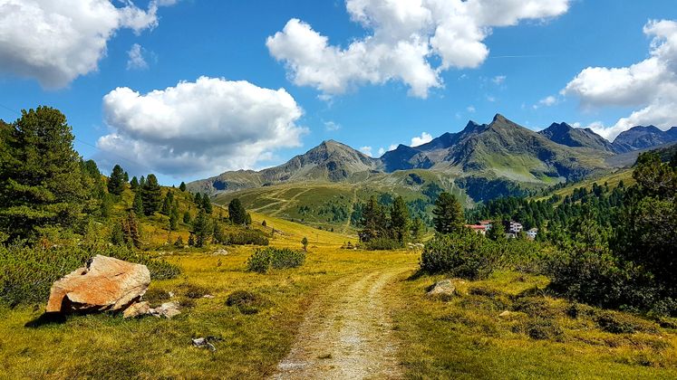 Auf dem Weg ins Kühtai.