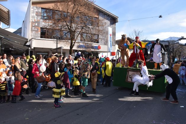 Unsinnigenumzug in Reutte