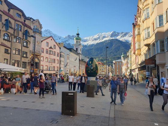 Flanieren auf der Maria-Theresien-Straße