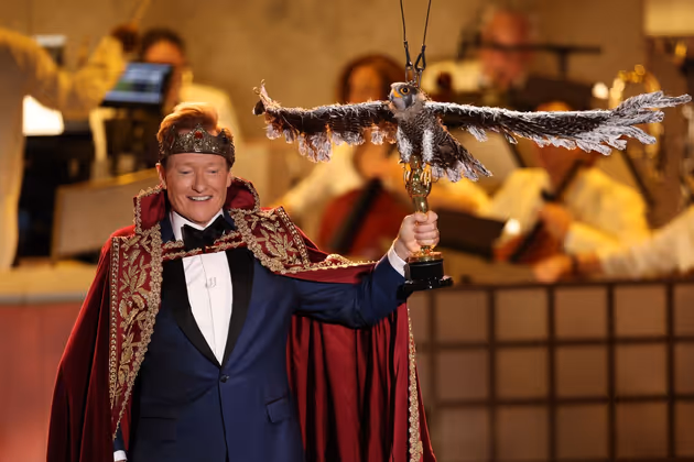 Wie schon vergangenes Jahr führte Conan O´ Brien durch den Abend.