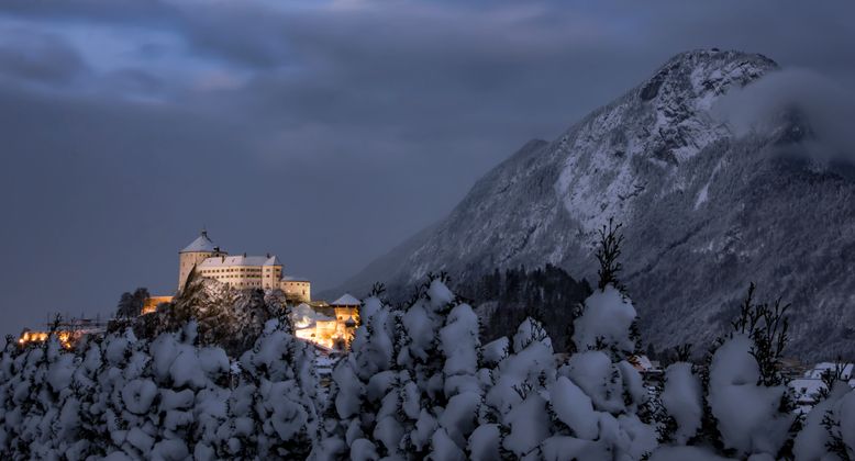 Die Festung Kufstein hat Stefan Taibon am Dreikönigstag in der Früh aufgenommen.