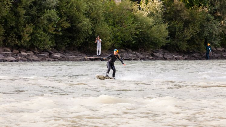 Weitere Impressionen von dem einzigartigen Wassersport.