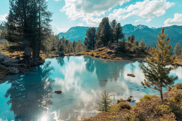 Der Berglisee befindet sich oberhalb von Mathon im Paznauntal.
