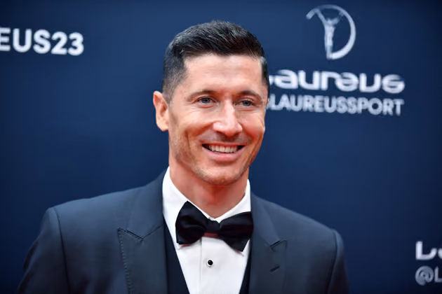 Der polnische Fußballstar Robert Lewandowski.
