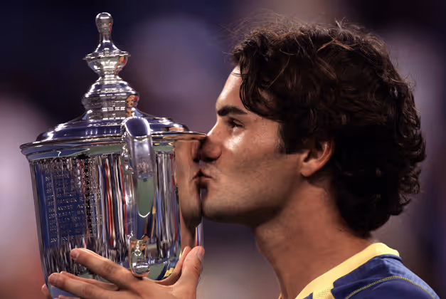 Sieg bei den US Open 2005...
