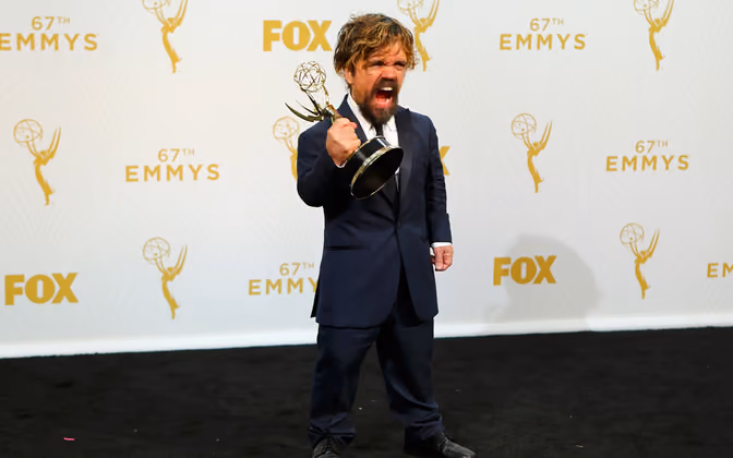 Auch beim anschließenden Foto-Shooting zeigte der "Game of Thrones"-Star Emotionen.