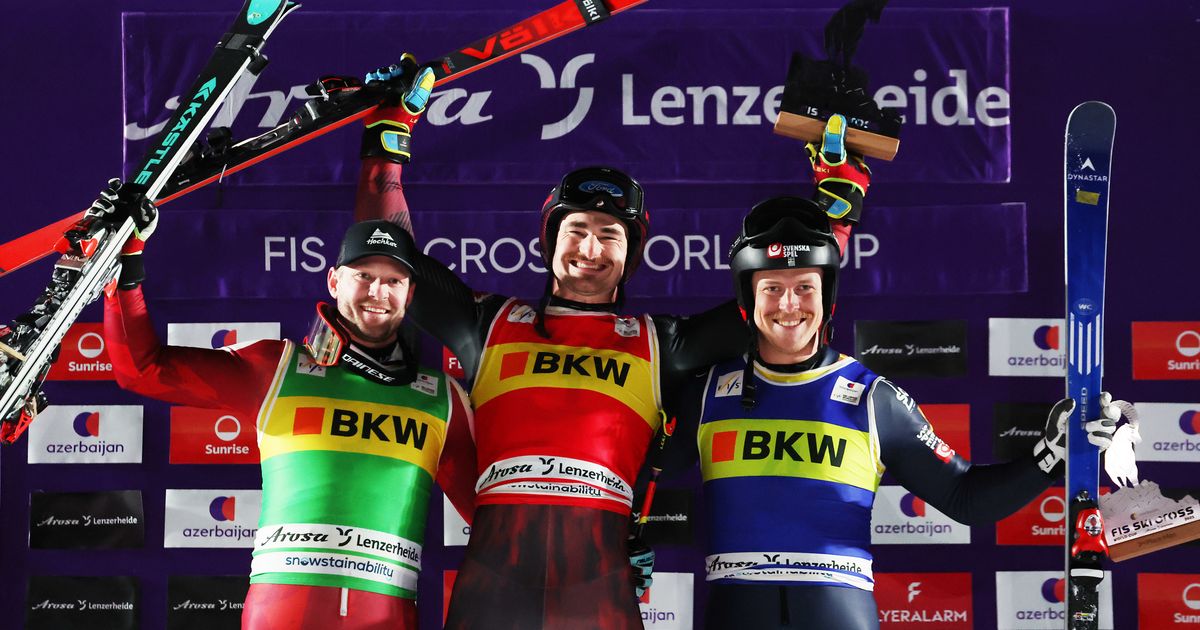 Ski-Crosser-Aujesky-sprintete-in-Arosa-auf-das-Podest