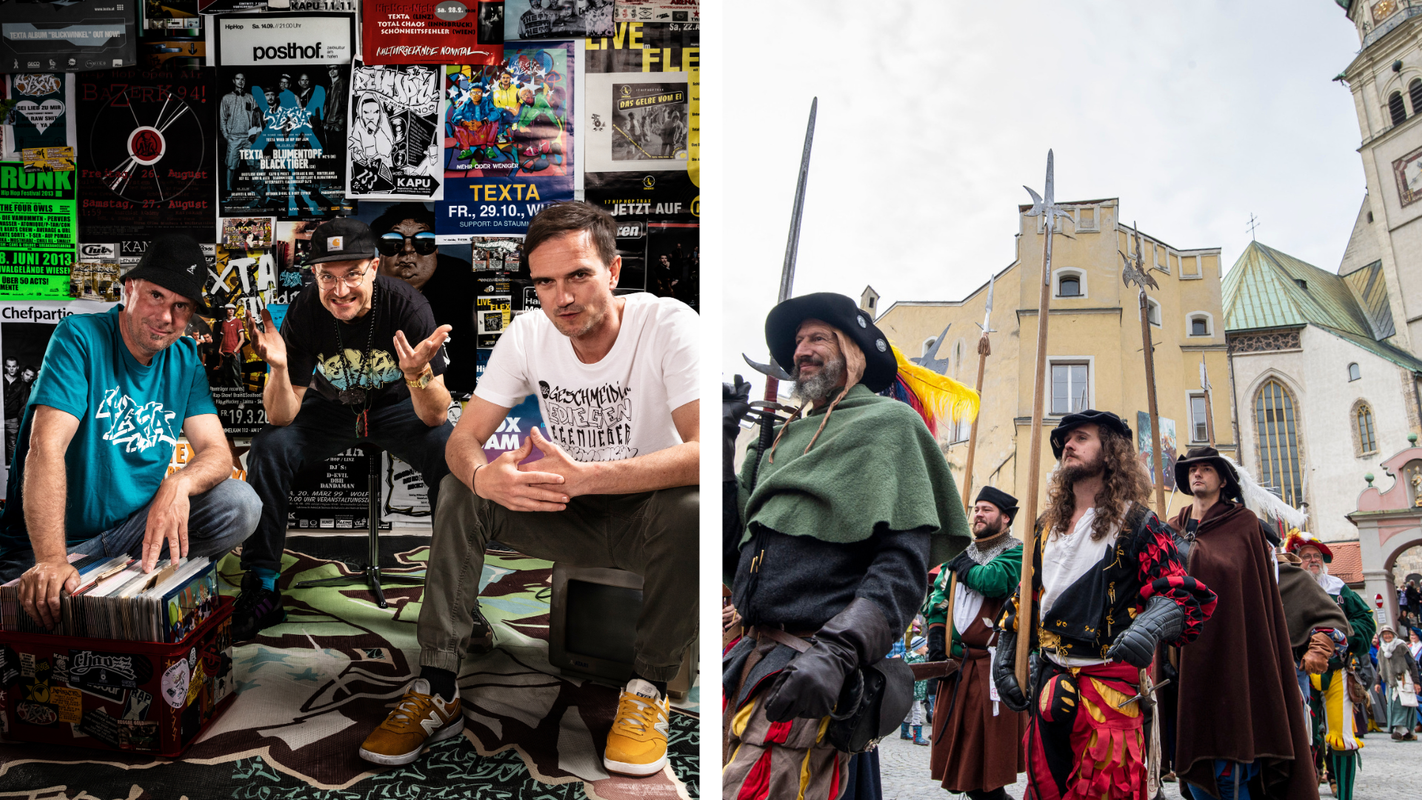 Ritter-Fest in Kufstein, Texta in Hall und Feste zu Pfingsten: Das ist los in Tirol