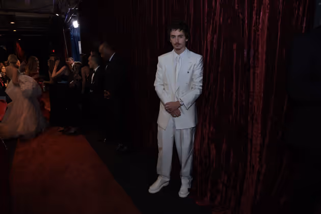 Ging leer aus: Shootingstar Timotheé Chalamet.