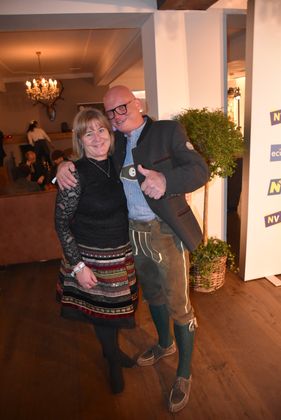 Stanglwirt-Direktorin Trixi Moser mit ihrem Lebensgefährten Andreas Natmessnig.