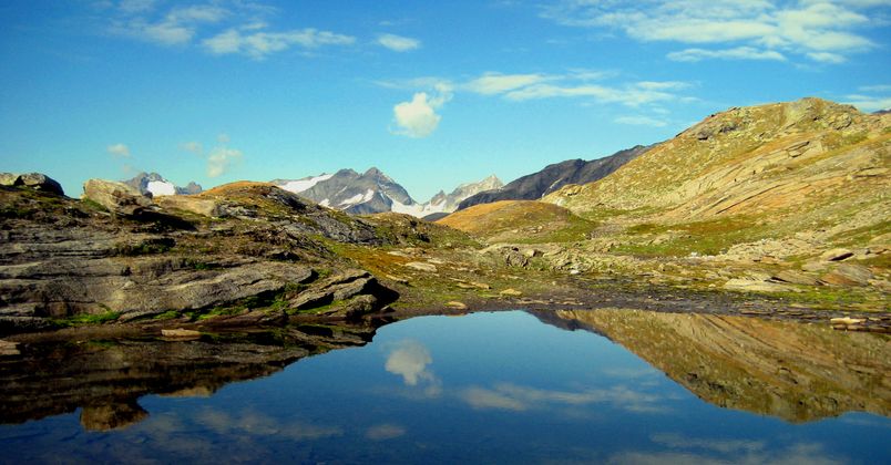 Julia Schipflinger schickte uns ein foto beim Aufstieg zum Deffregger Haus in Osttirol.