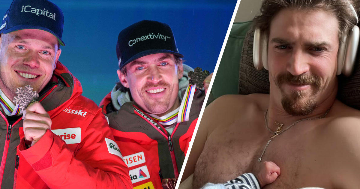 Privates-Gl-ck-perfekt-Schweizer-Ski-Ass-l-ftete-mit-Foto-Babygeheimnis