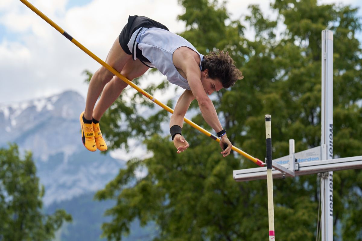 Tiroler Leichtathleten kürten Meisterinnen und Meister im Stabhochsprung