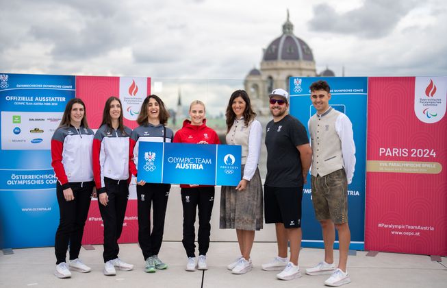 Michaela Polleres (Judo), Anna-Maria und Eirini Marina Alexandri (Synchronschwimmen), Victoria Hudson (Leichtathletik), Magdalena Lobnig (Rudern), Valentin Bontus (Kitesurfen) und Tim Wafler (Radsport).