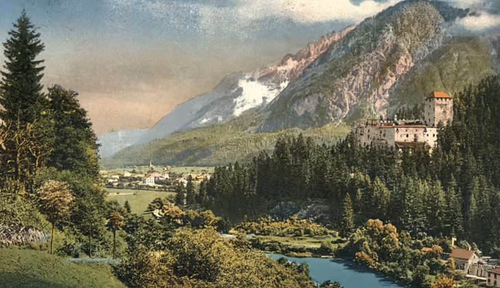 Lienz mit Schloss Bruck (von 1913).