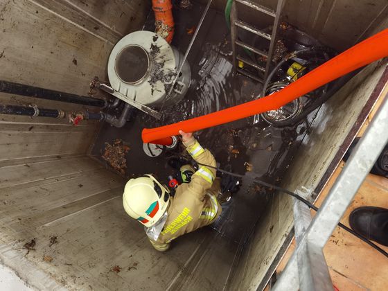 Überflutungen in Jenbach