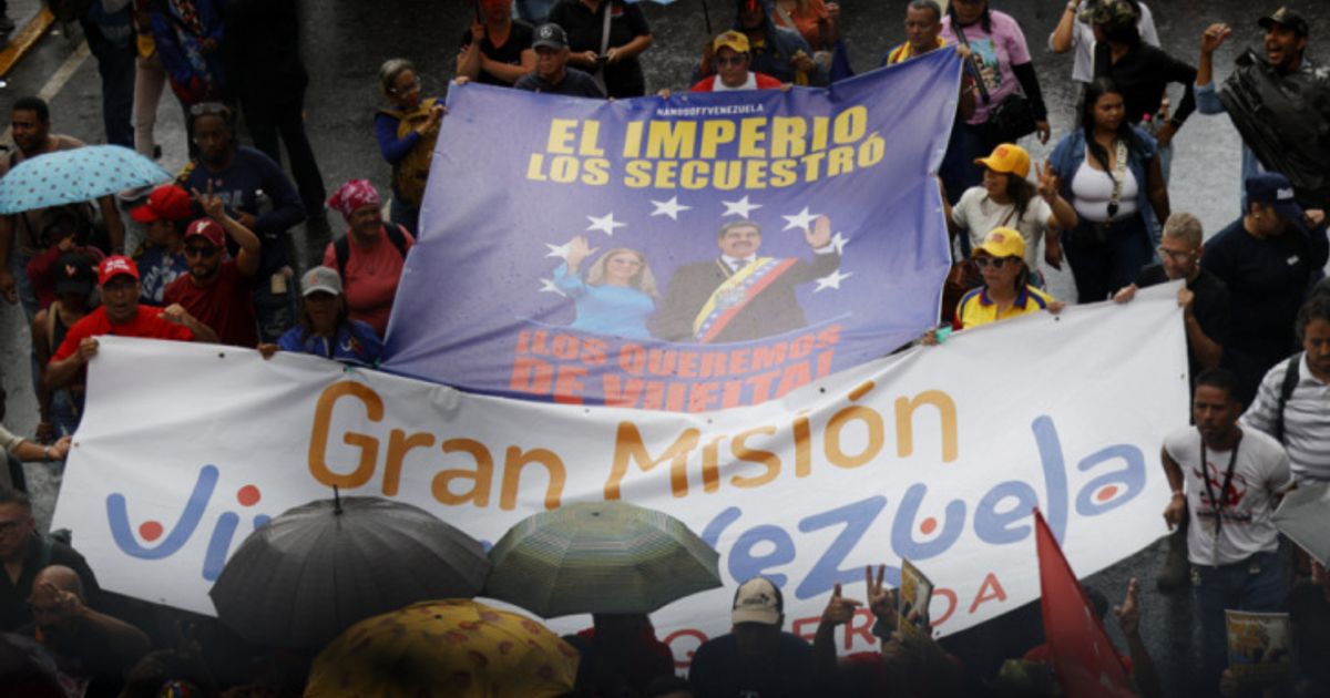 Gro-demo-f-r-Freilassung-von-Maduro-in-Venezuela