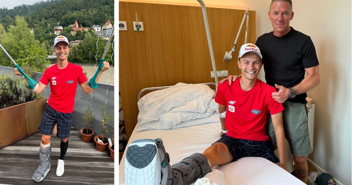 Lamparter can laugh again after surgery: 