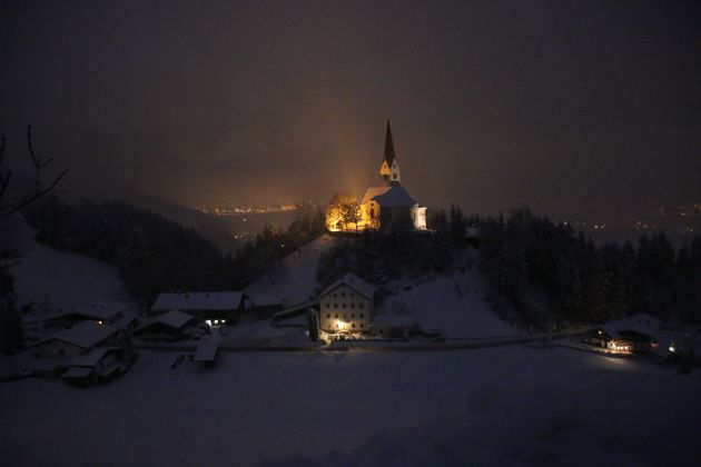 Blick vom Weerberg Richtung Innsbruck.