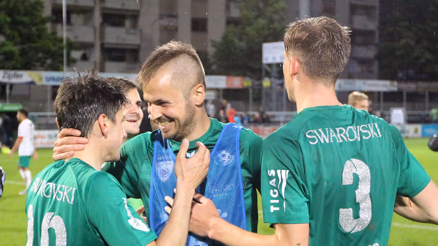 Wattens vor Aufstieg: Noch 90 Minuten bis zur Bundesliga