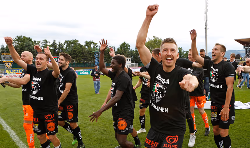 WAC schoss sich mit Sieg gegen Sturm in die Europa League