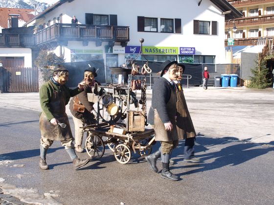 Wilde Fasnacht in Nassereith.