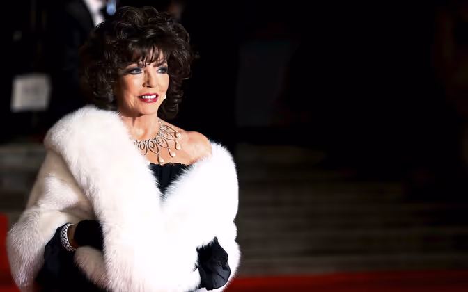 "Denver"-Biest Joan Collins besuchte die Premiere.